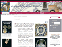Tablet Screenshot of acatceramica.com